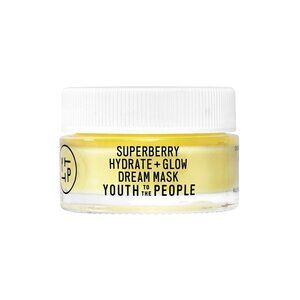 Youth To The People Superberry Hydrate Glow Dream Mask 0.5oz Overnight Hydrating